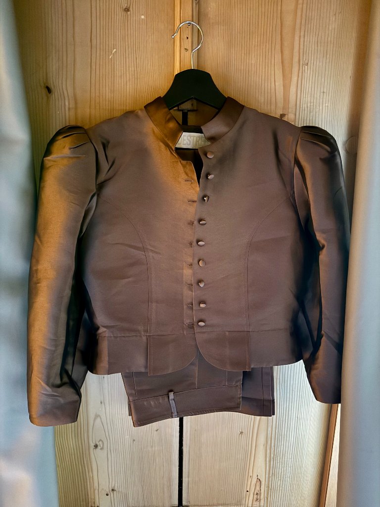 Destree Amoako Jacket In Brown / Cappuccino — image 4 of 7